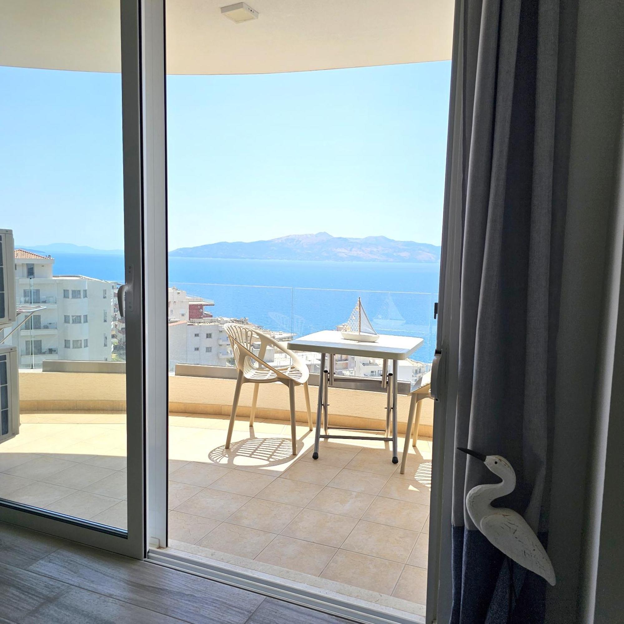 Apartament Vistula Sarandë Buitenkant foto