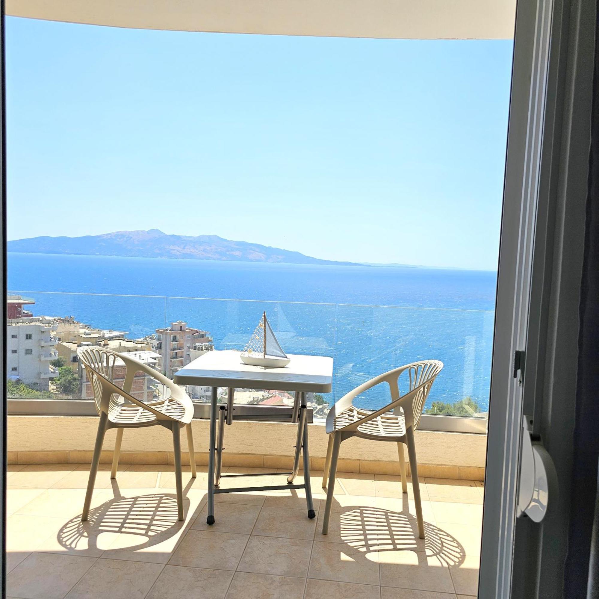 Apartament Vistula Sarandë Buitenkant foto
