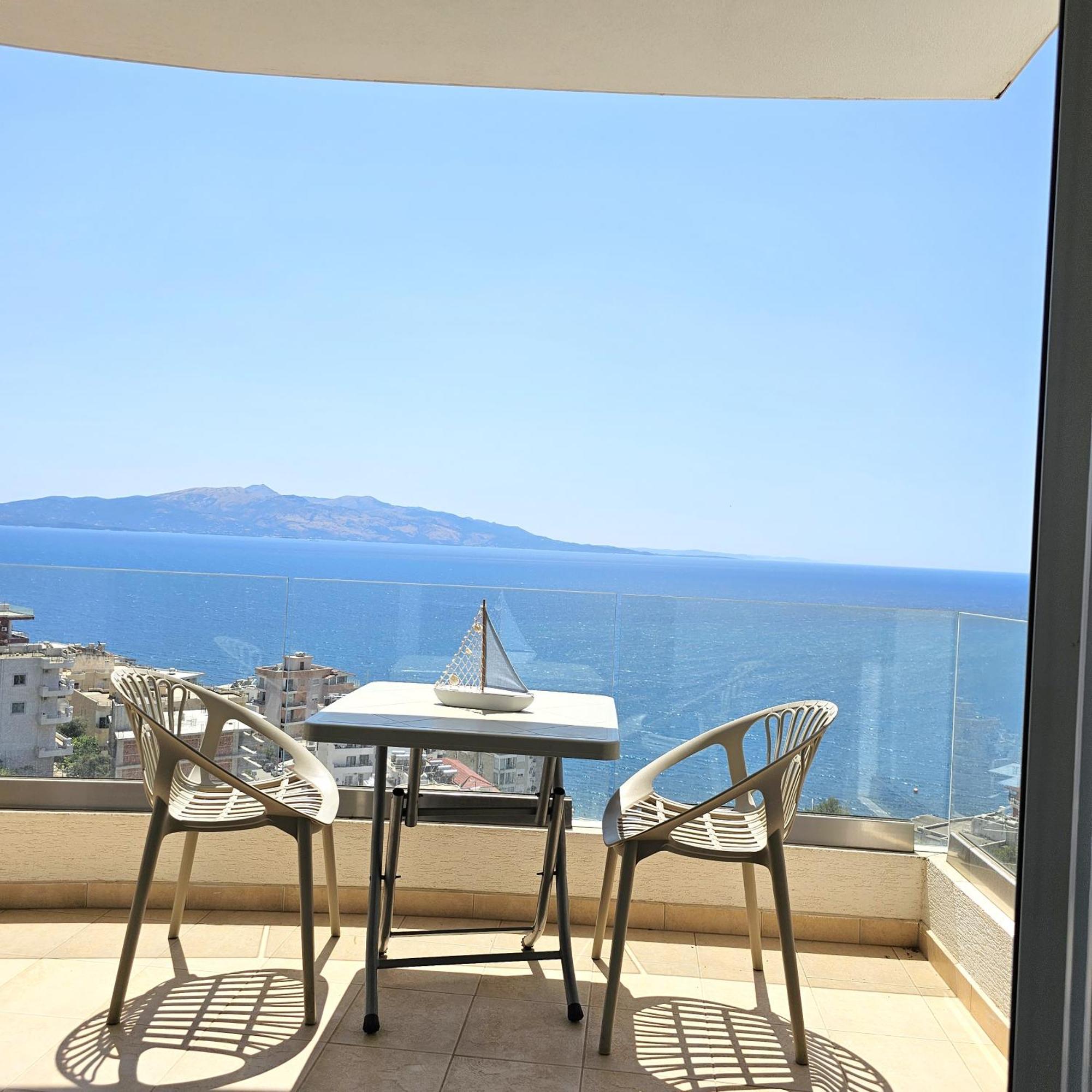 Apartament Vistula Sarandë Buitenkant foto