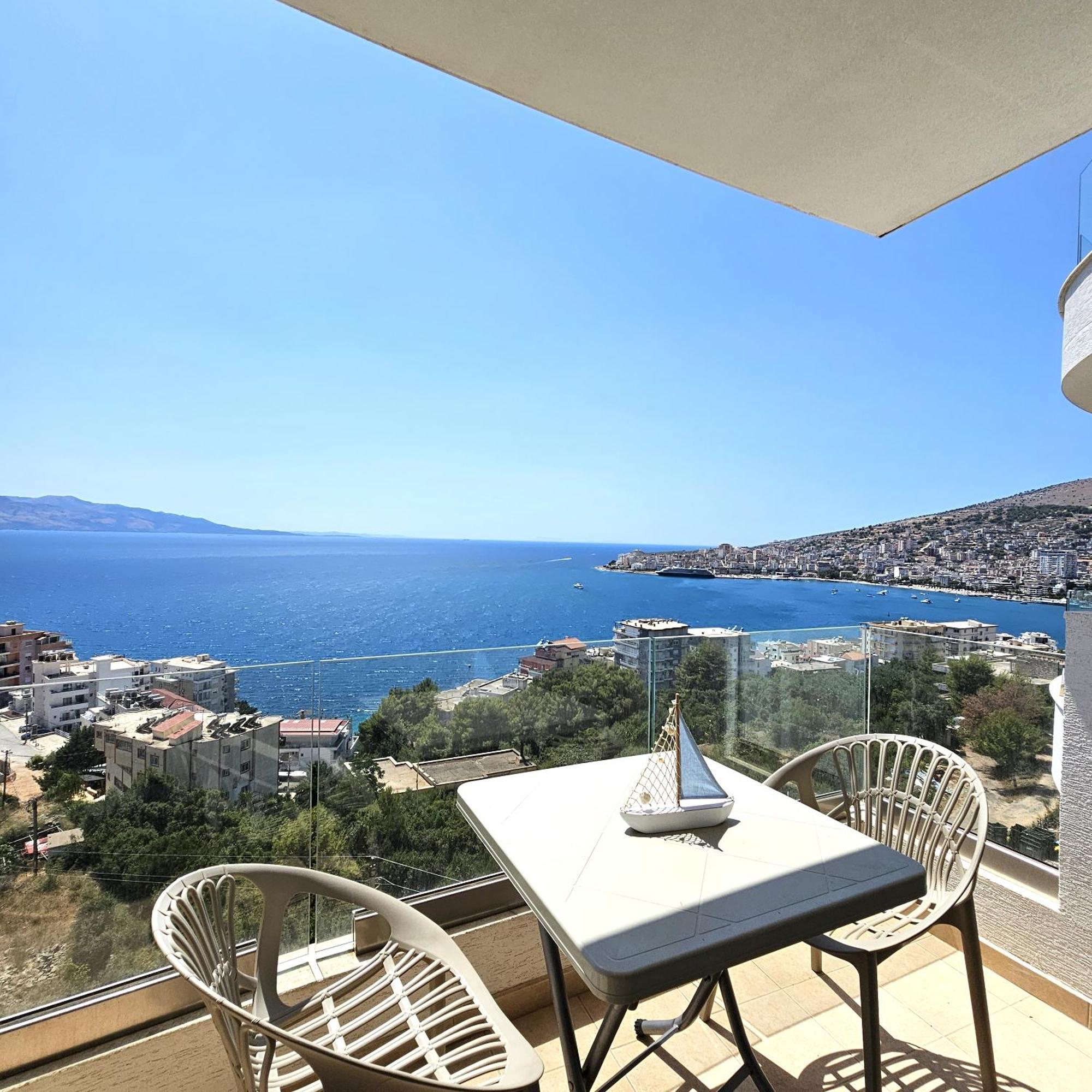Apartament Vistula Sarandë Buitenkant foto