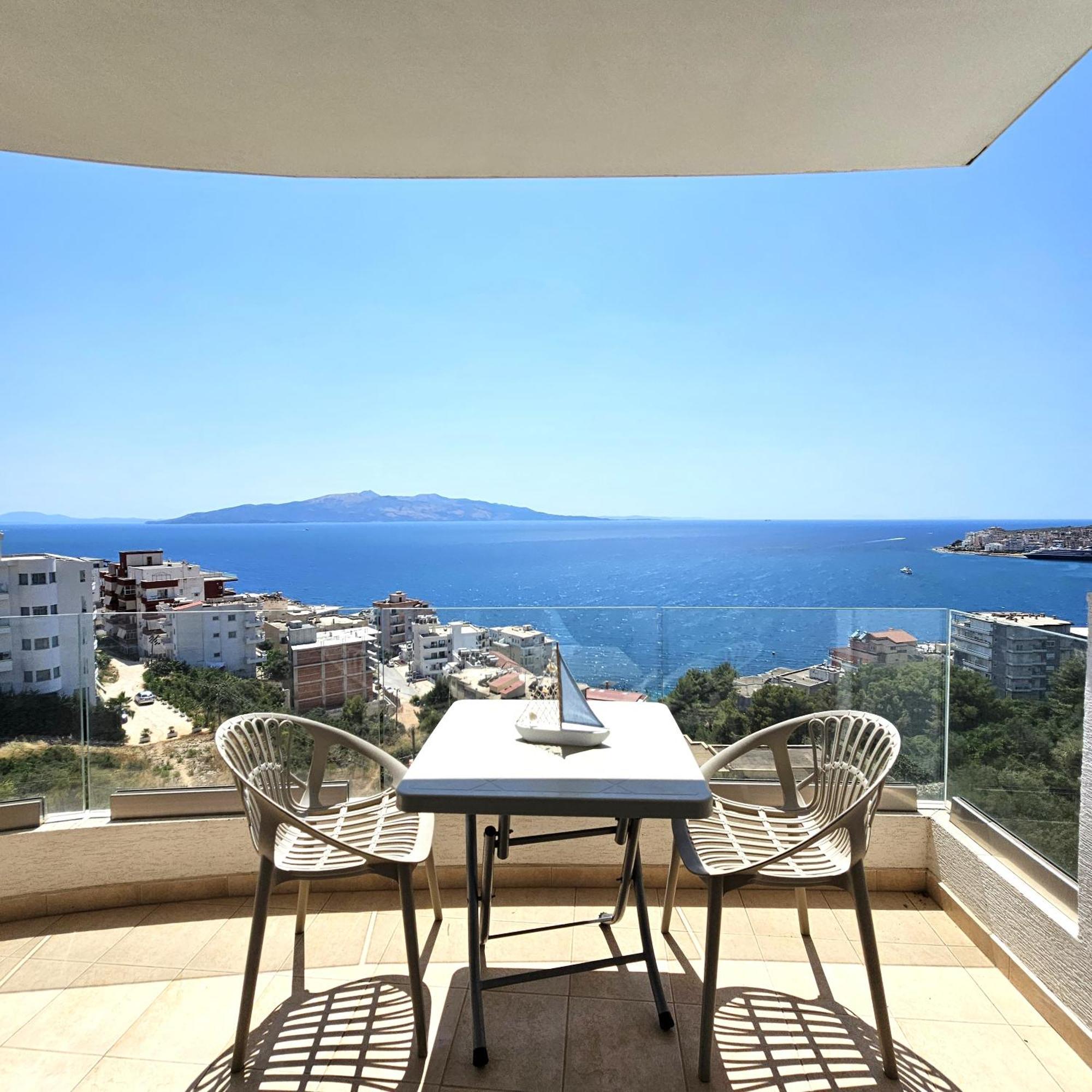Apartament Vistula Sarandë Buitenkant foto