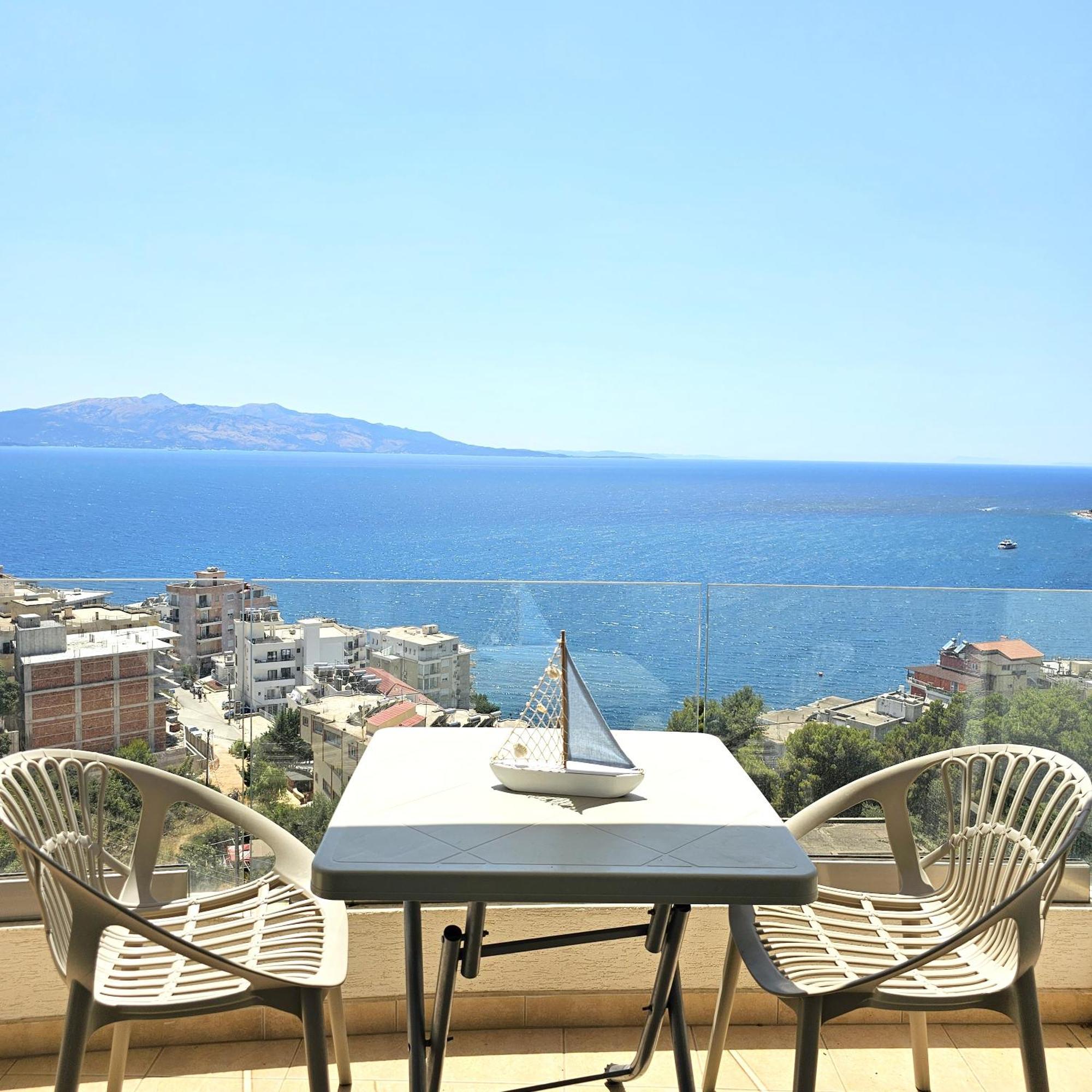 Apartament Vistula Sarandë Buitenkant foto